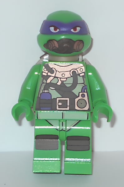 Минифигурка Lego Donatello - Scuba Gear tnt031 U